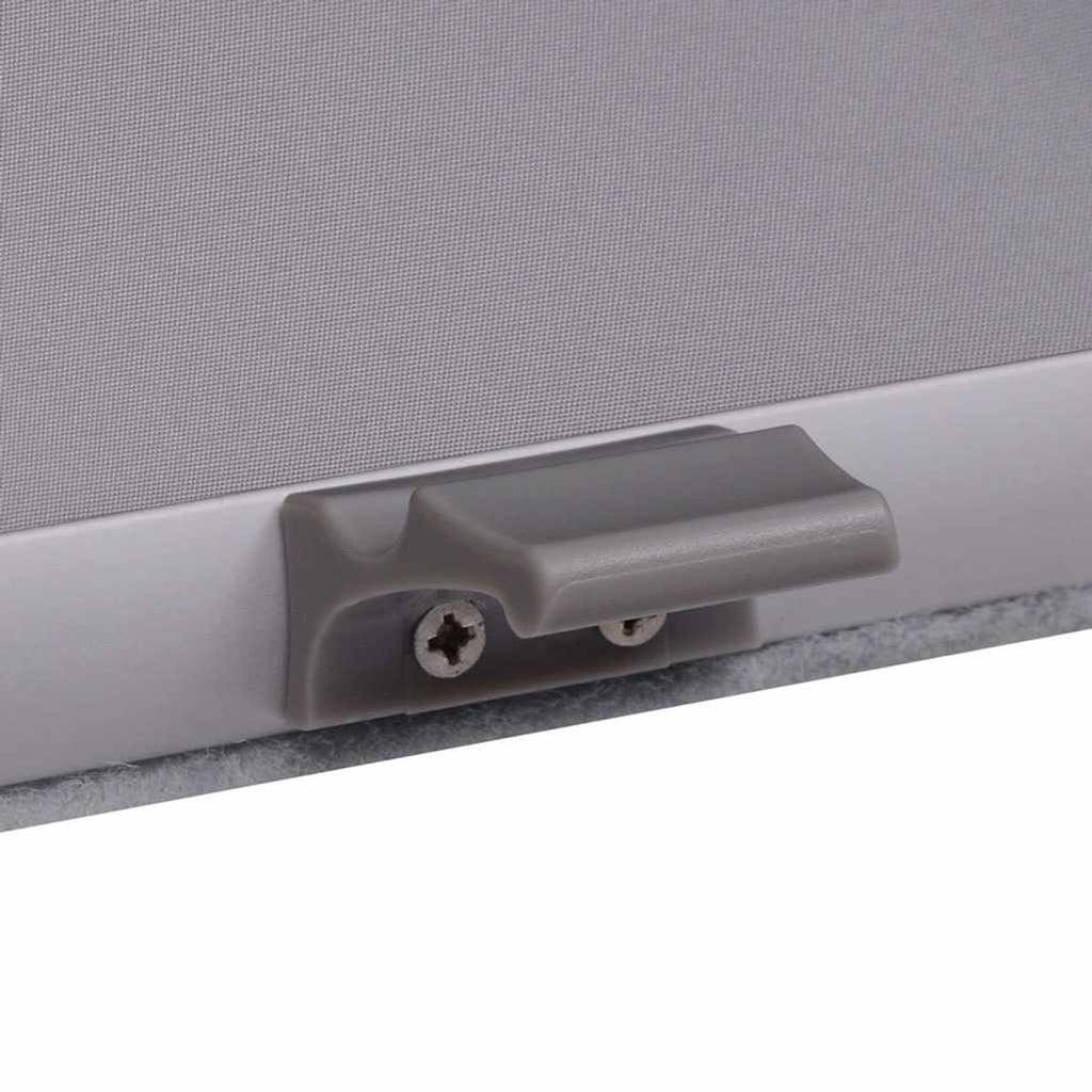 Roller Blind Blackout Fabric Grey 116.3 x 140 cm Window Shade Window Covering