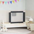 Toddler Safety Bed Rail Dark Fabric (100% Polyester) Dark Grey 100 x 25 x 95