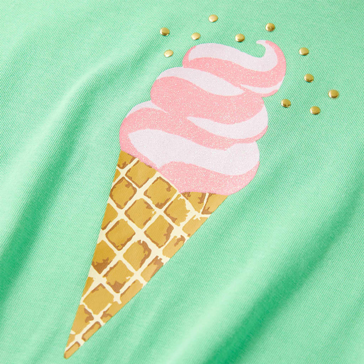 Kids T-Shirt Cotton Light Green 116 Children's Top Kids Clothing Variant 2