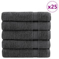 Towel Cotton Anthracite 150 x 100 cm Bathroom Bath Linen Home Towels 50 pcs