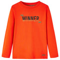 Kids T-Shirt Cotton Bright Orange 116 Children's Top Kids Clothing Variant 6