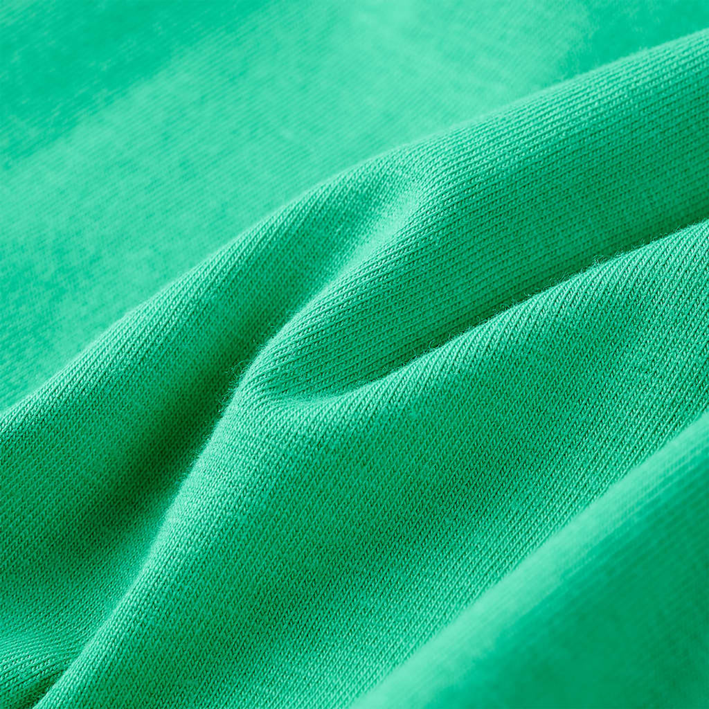 Kids T-Shirt Cotton Green 116 Children's Top Kids Clothing Kids Wear Variant 2