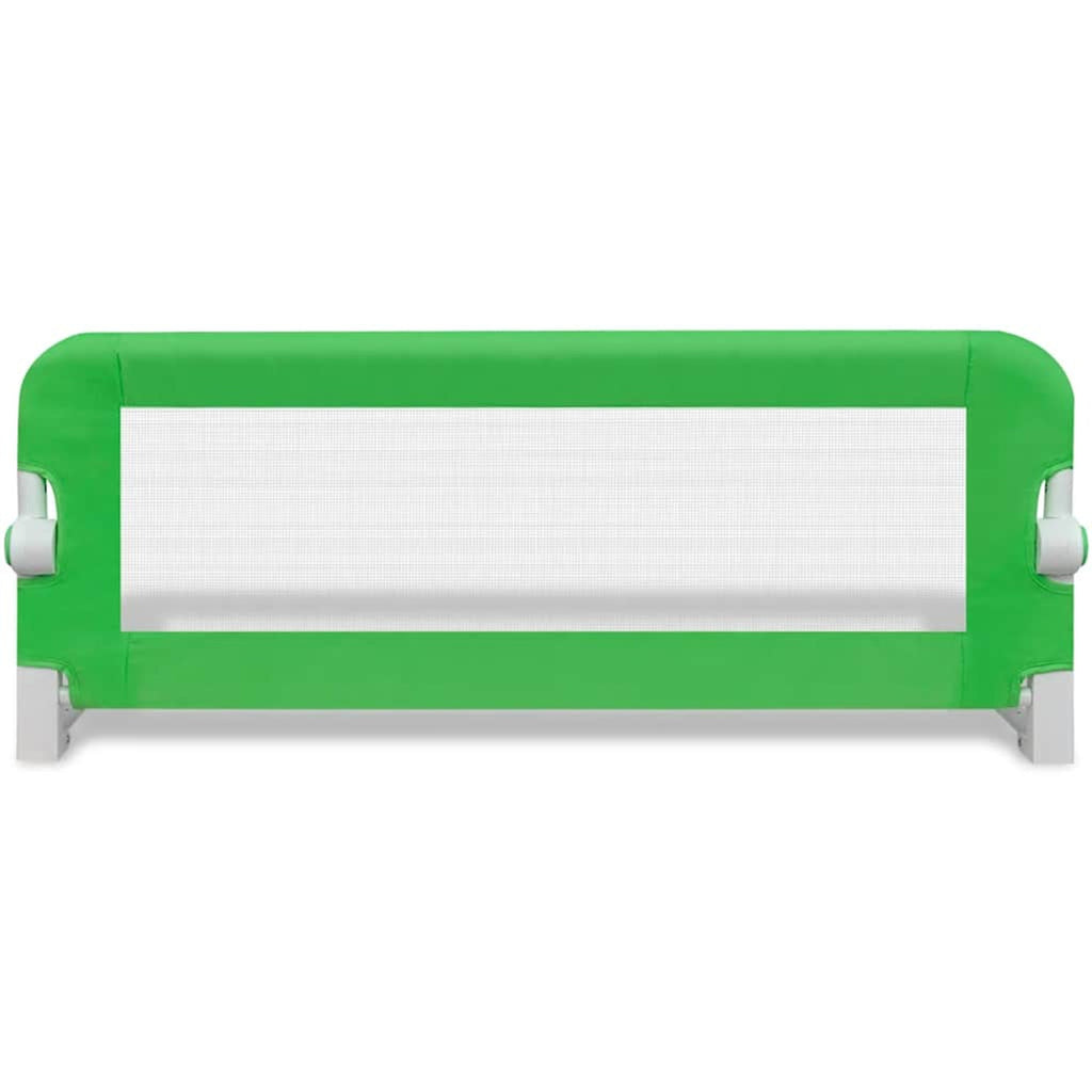 Toddler Safety Bed Rail Polyester Green 102 x 36.5 x 42 cm Child Bed Guard
