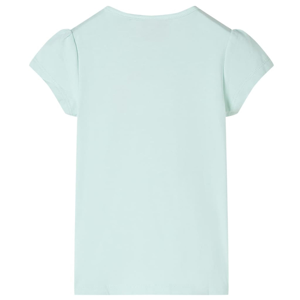 Kids T-Shirt Cotton Light Mint 128 Children's Top Kids Clothing Kids Wear Cap