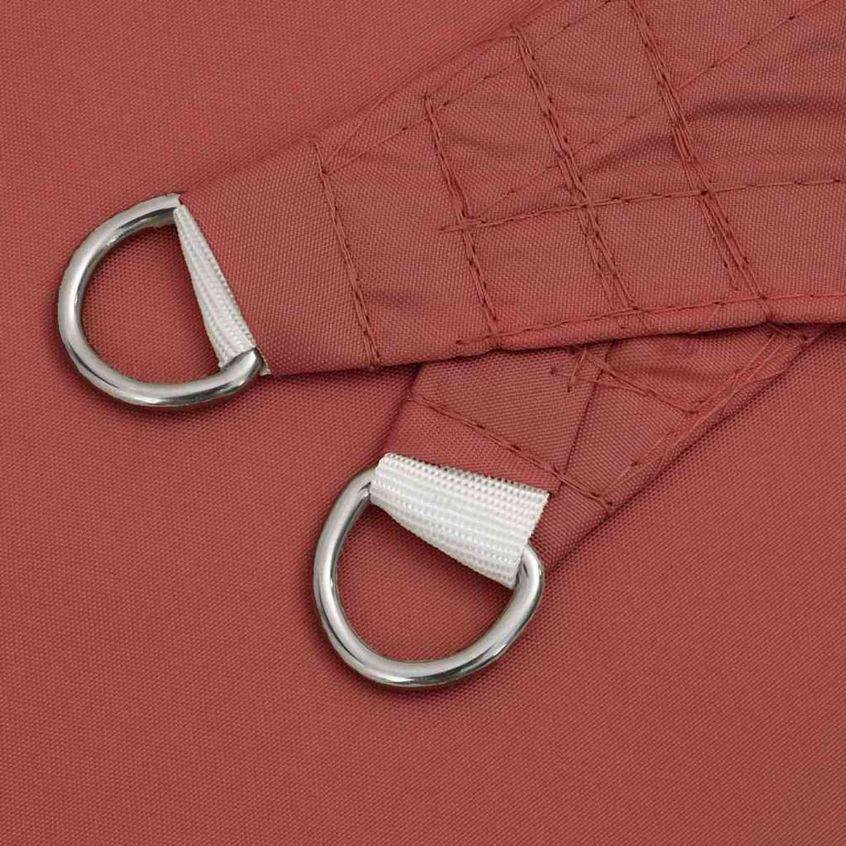 Sunshade Sail Oxford Fabric Terracotta Water Resistant UV Resistant 200 x 350