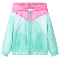 Kids'Hooded Jacket Polyester Green 104 Kids' Outerwear Zip Multicolour 104