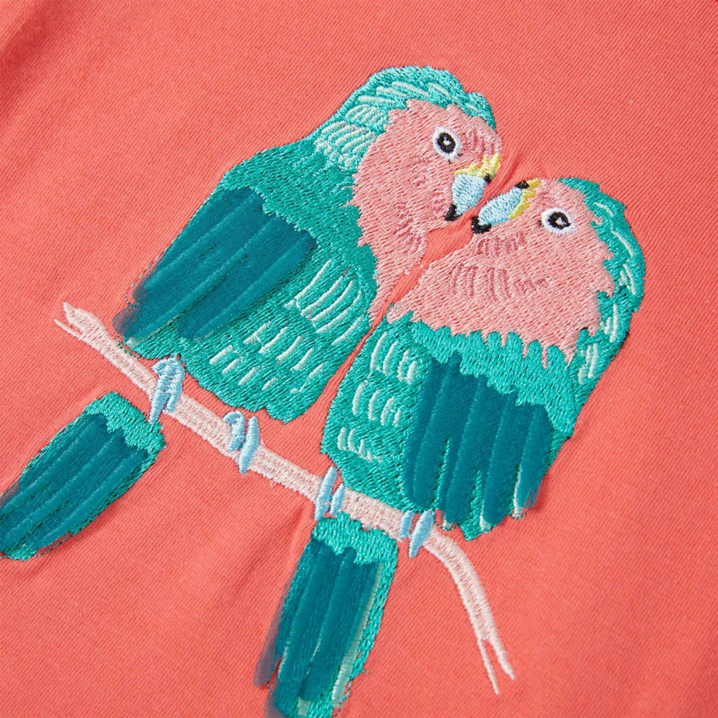 Kids T-Shirt Cotton Coral 116 Children's Top Kids Clothing Kids Wear Variant 6