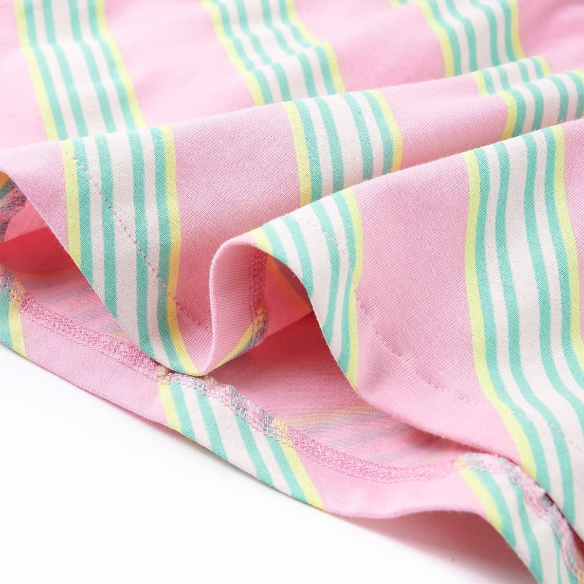 Dress Cotton Pink 104 Kids' Dresses Kids' Dresse Kids'Dress Drawstring 104