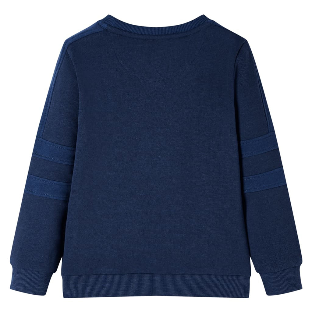 Sweatshirt Cotton Navy Melange 104 Kids Clothing Children's Top Kids Wear 104
