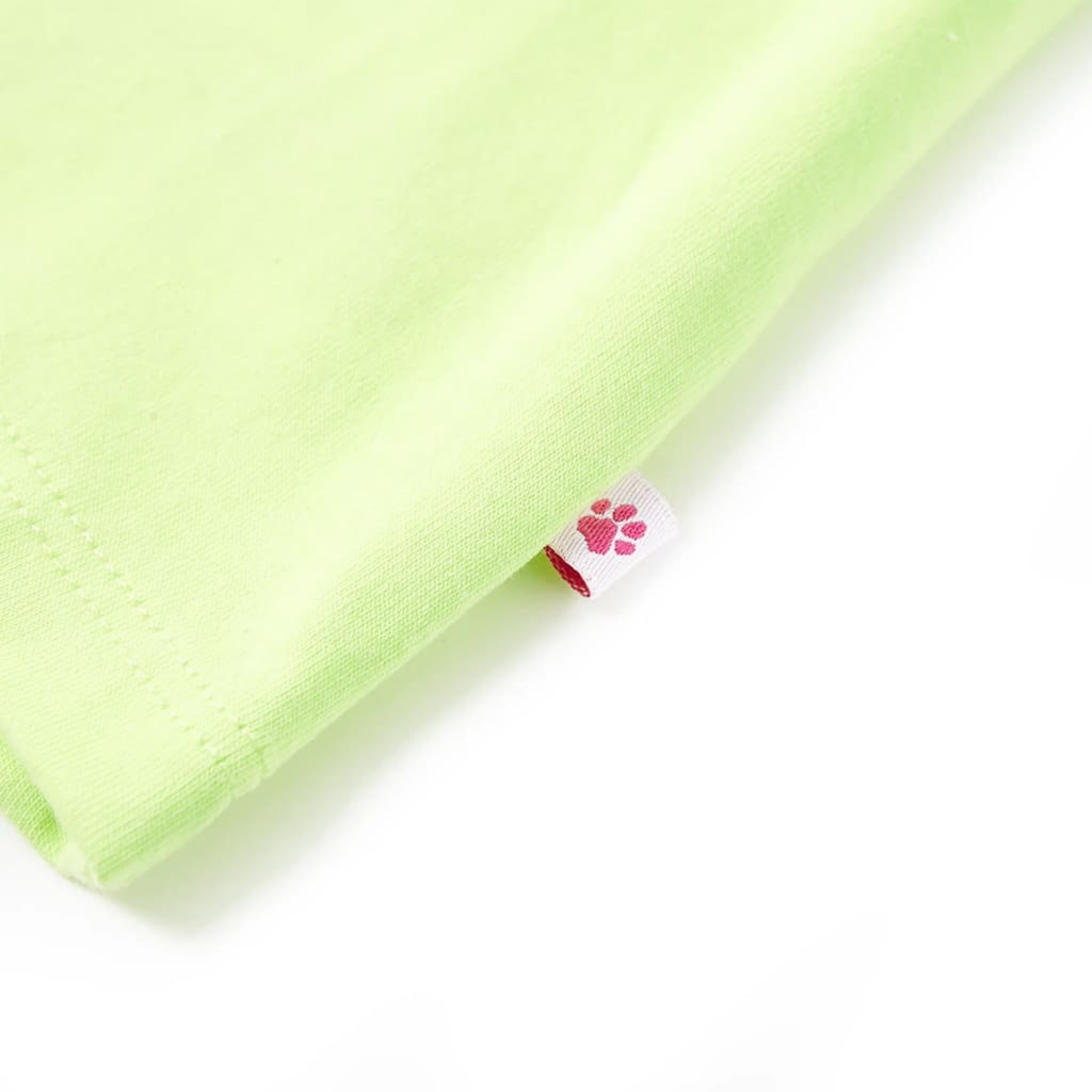 Kids'Tank Top Neon Cotton Neon Yellow 104 Kids Clothing Children's Wear 104
