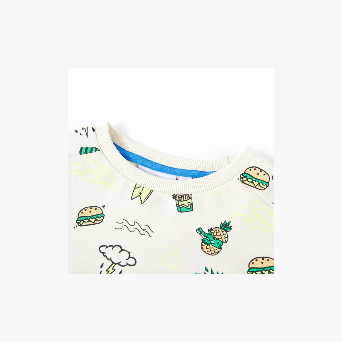 Sweatshirt Cotton Soft Ecru 104 Kids Clothing Children's Top Kids Wear 104