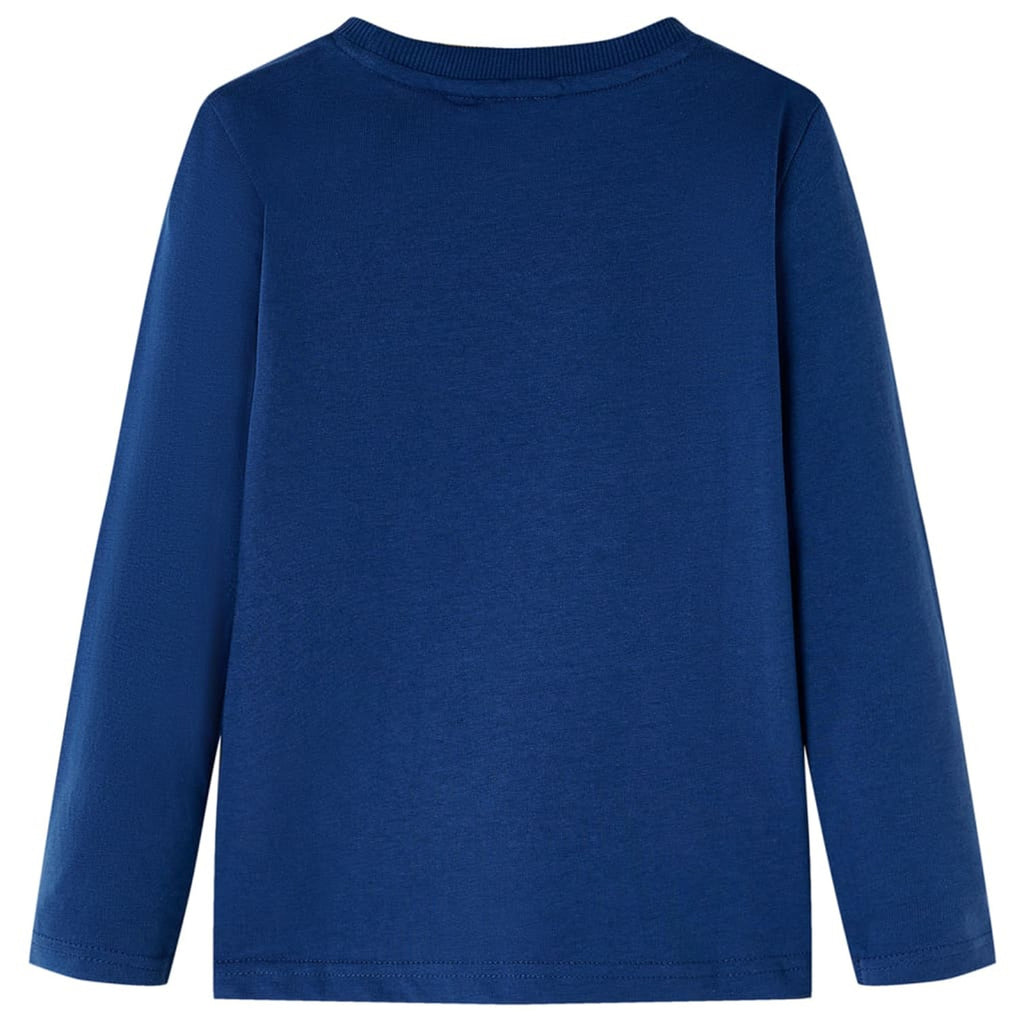 Kids T-Shirt Cotton Jeans Blue 116 Children's Top Kids Clothing Kids Wear Long