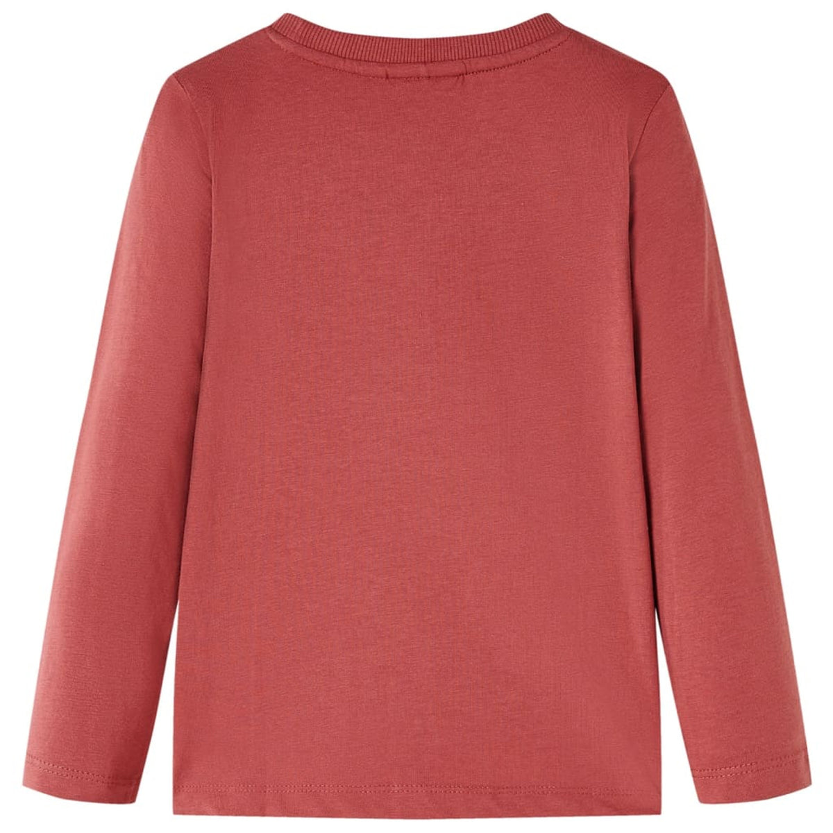 Kids T-Shirt Cotton Burnt Red 128 Children's Top Kids Clothing Kids Variant 2