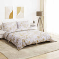 Duvet Cover Cotton White 200 x 200 cm Bedding Bed Linen Bedroom Variant 6