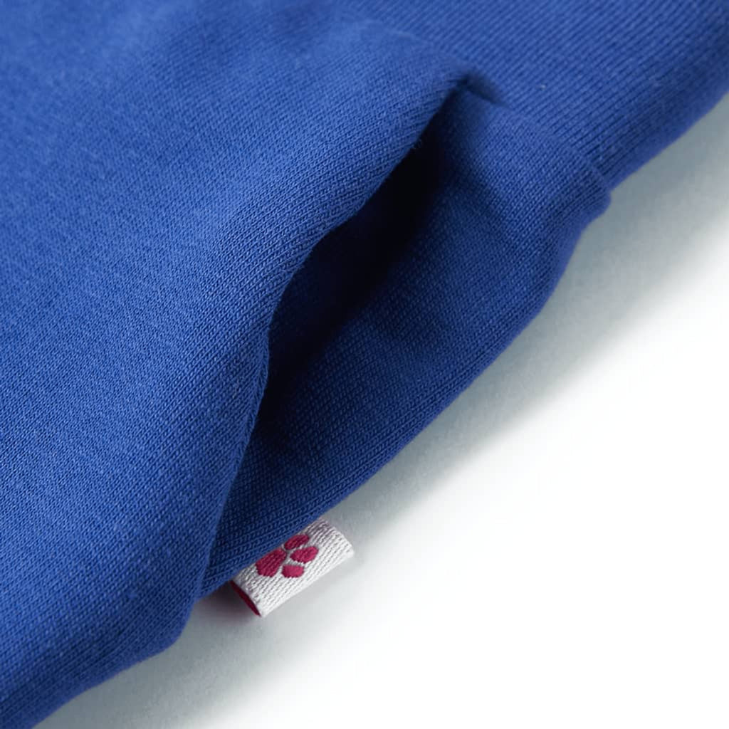Kids' Bottoms Cotton Cobalt Blue 140 Kids' Bottom Kids'Pants Wide 140