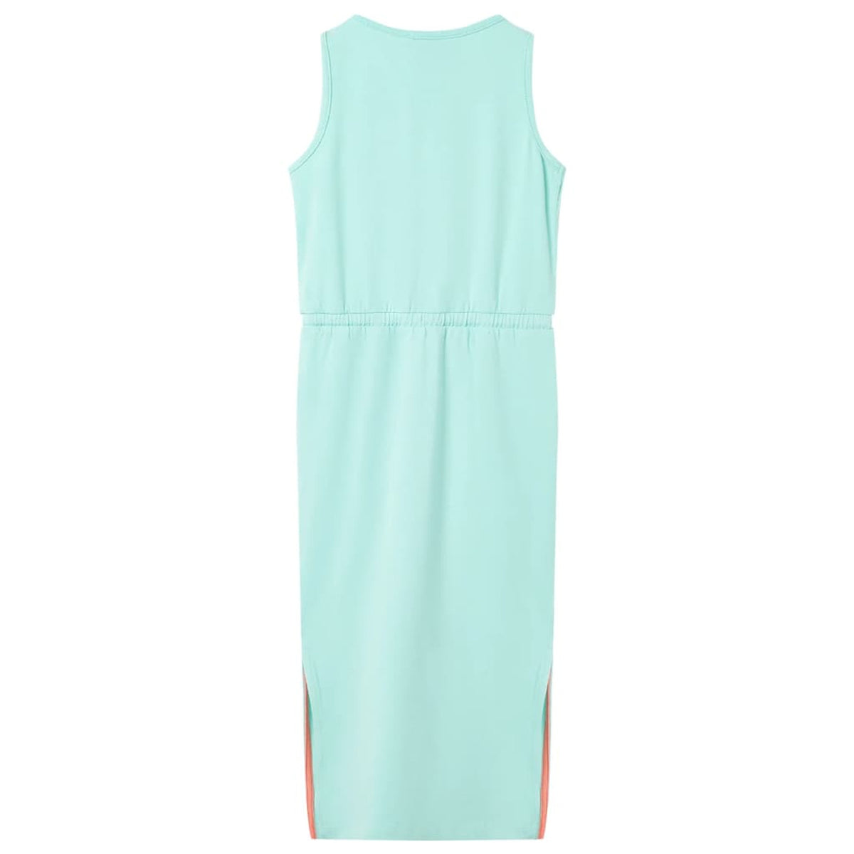 Dress Cotton Light Mint 116 Kids' Dresses Kids' Dresse Kids'Dress Drawstring