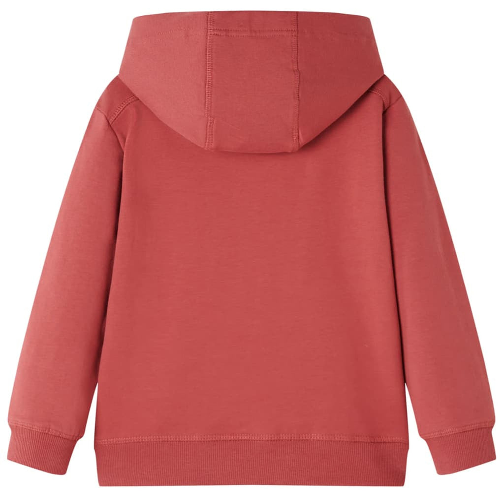 Sweatshirt Cotton Burnt Red 128 Kids Clothing Children's Top Kids Wear 128