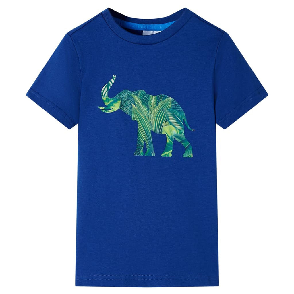 Kids T-Shirt Cotton Dark Blue 104 Children's Top Kids Clothing Kids Variant 4