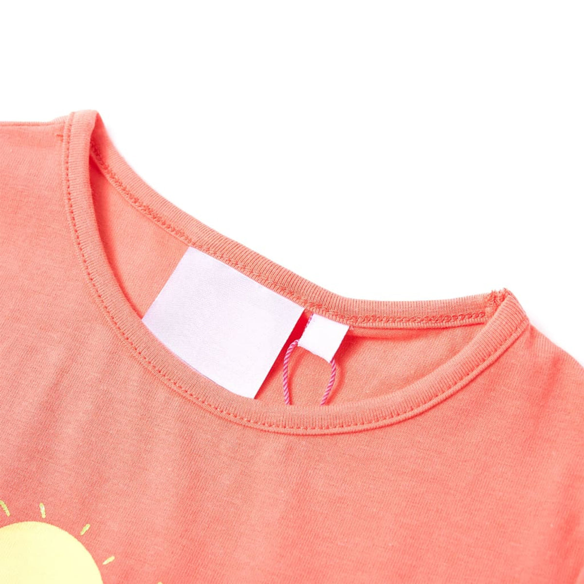 Kids T-Shirt Cotton Coral 92 Children's Top Kids Clothing Kids Wear Kids' Tops
