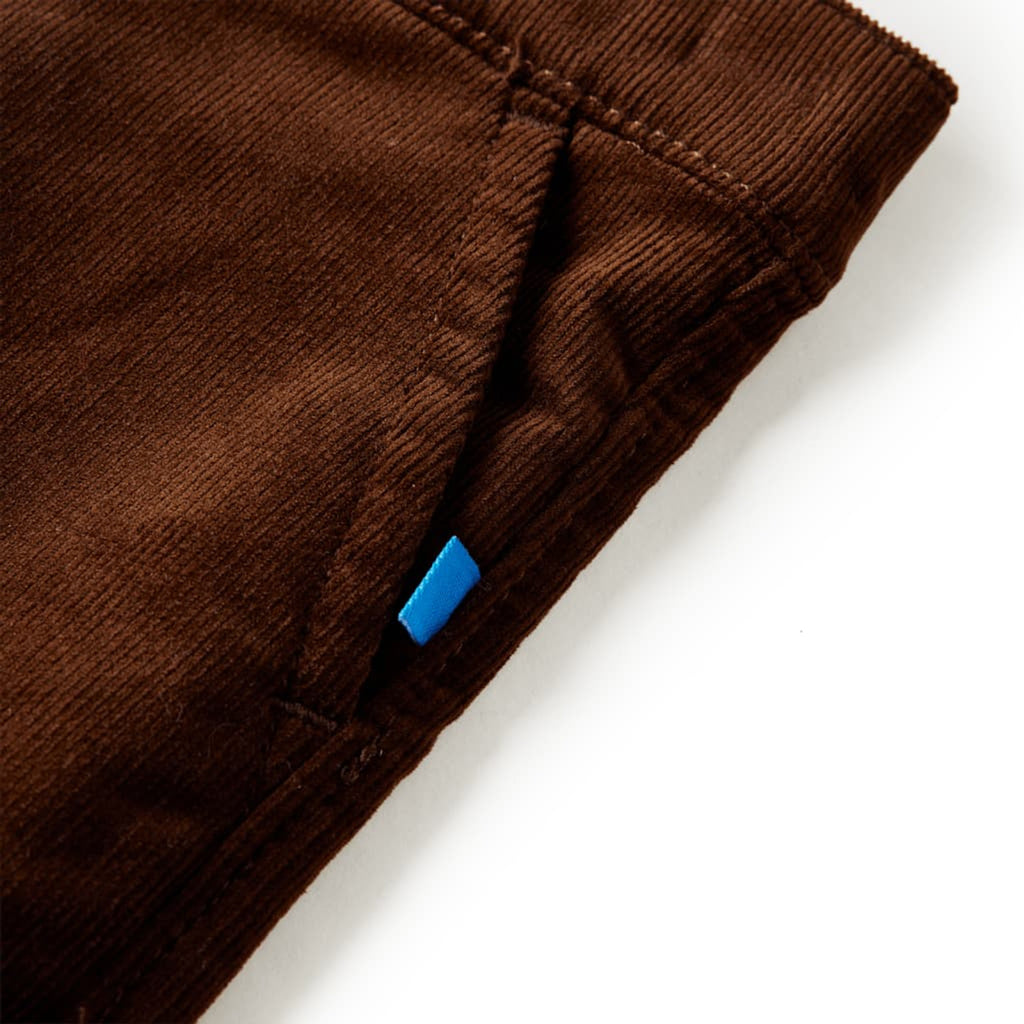 Kids'Pants Cognac Cotton 128 Kids' Bottoms Kids' Bottom 128 Variant 2
