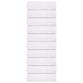 Towel Cotton White 30 x 30 cm Bathroom Bath Linen Home Towels 10 pcs Wash