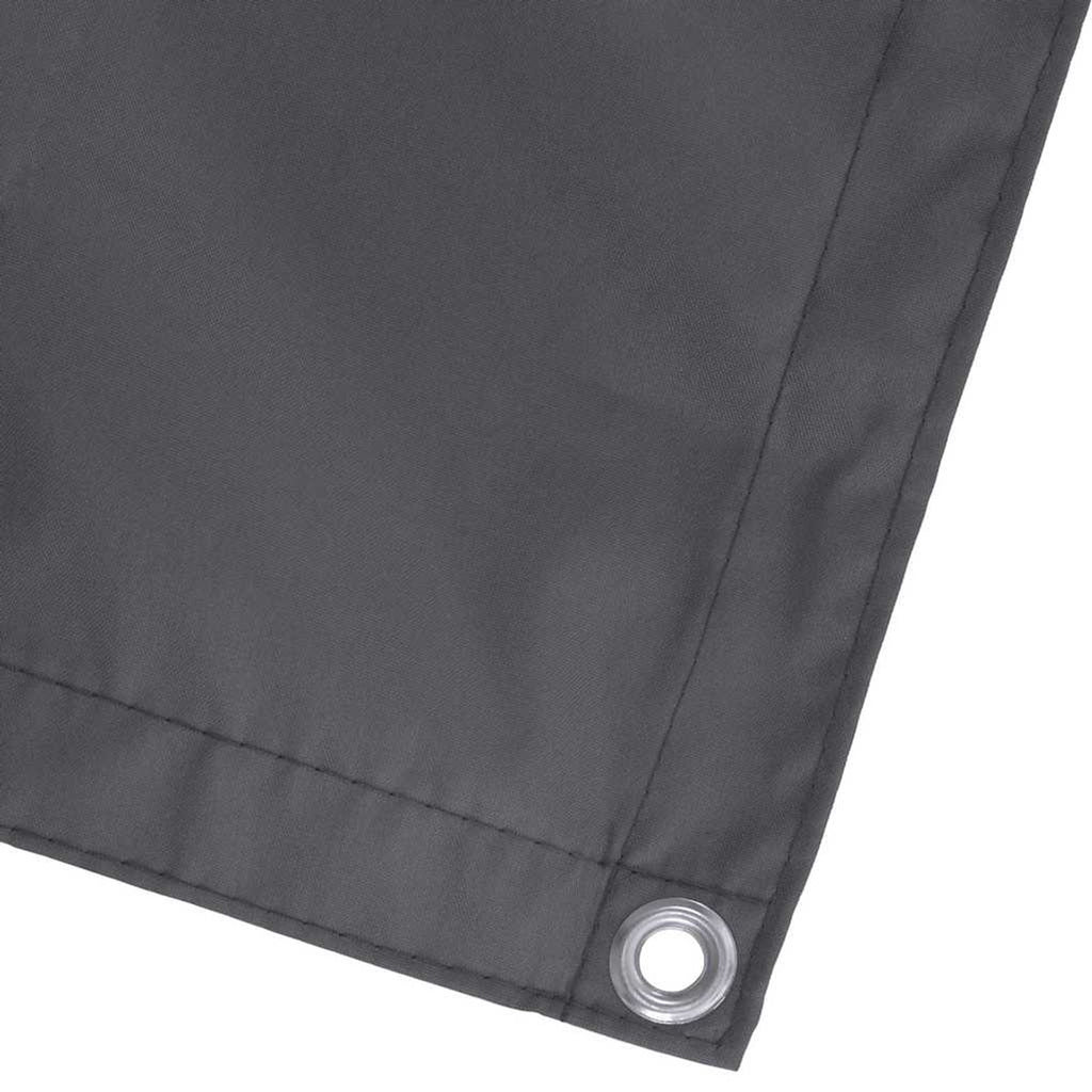 Balcony Screen Oxford Fabric Anthracite Waterproof UV Resistant 75 x 300 cm