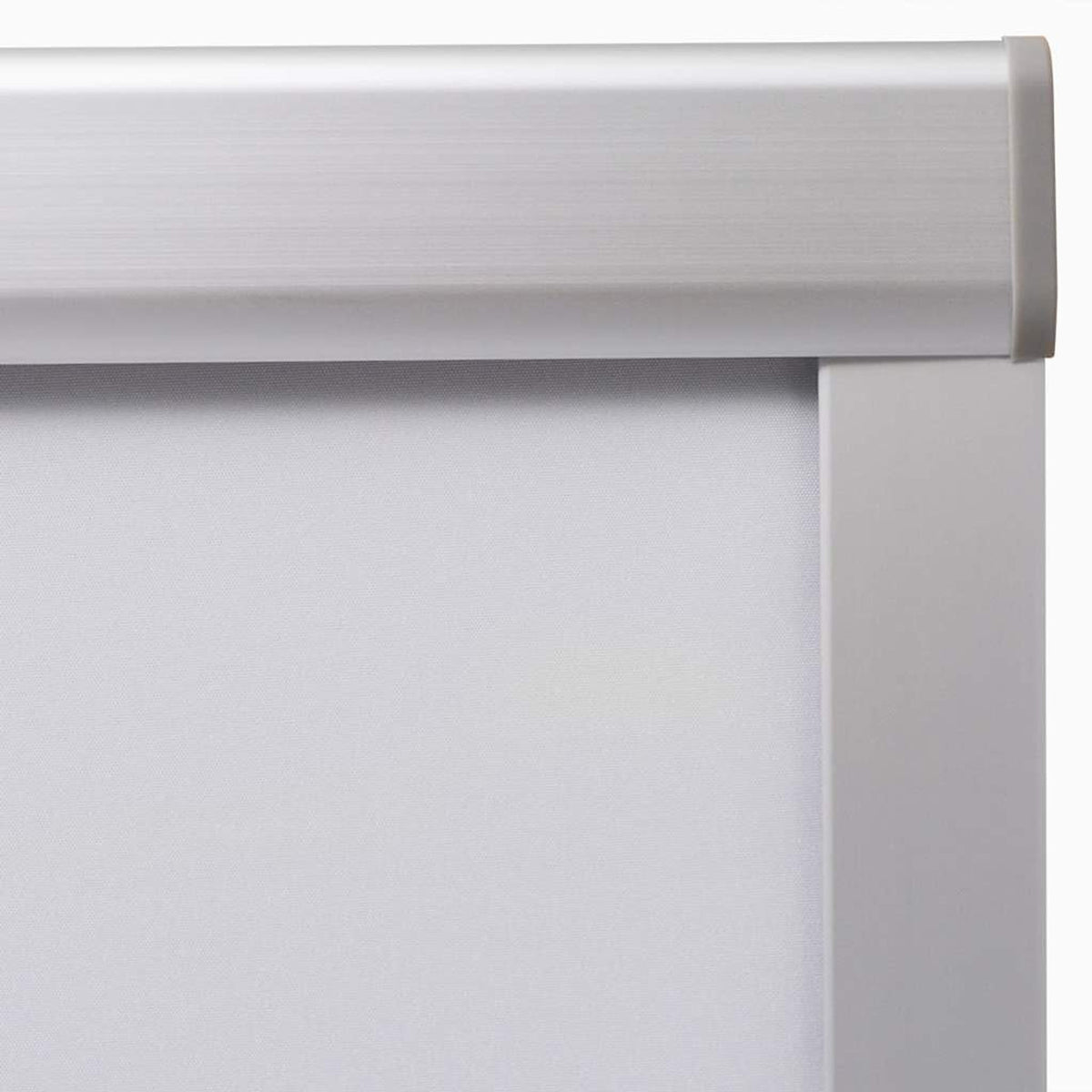 Roller Blind Blackout Fabric White 77.5 x 116 cm Window Shade Window Covering