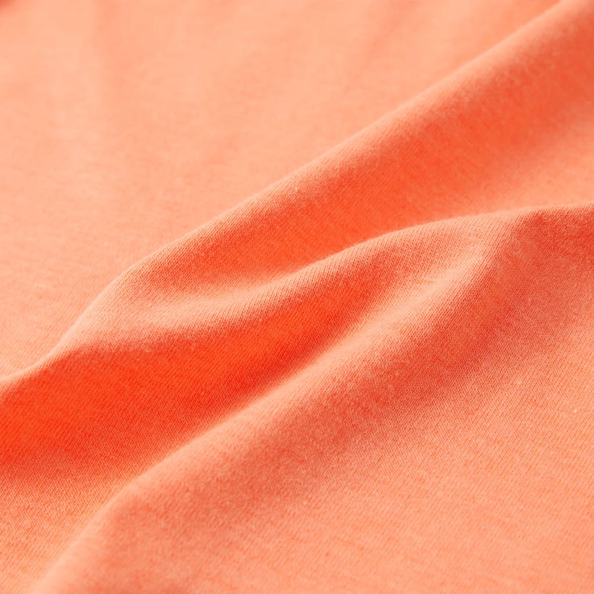 Kids T-Shirt Cotton Neon Orange 140 Children's Top Kids Clothing Kids Wear 140