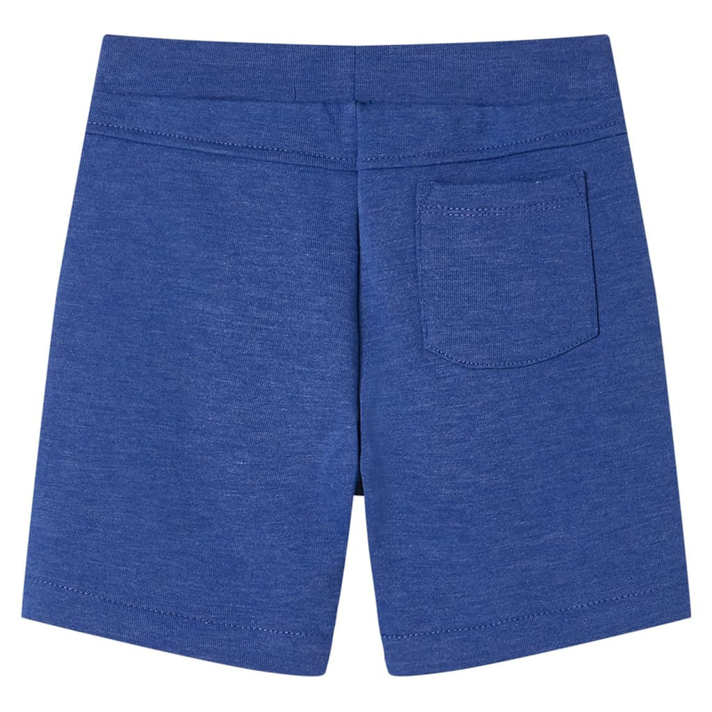 Shorts Cotton Blue Melange 128 Kids' Bottoms Kids' Bottom Kids'Shorts