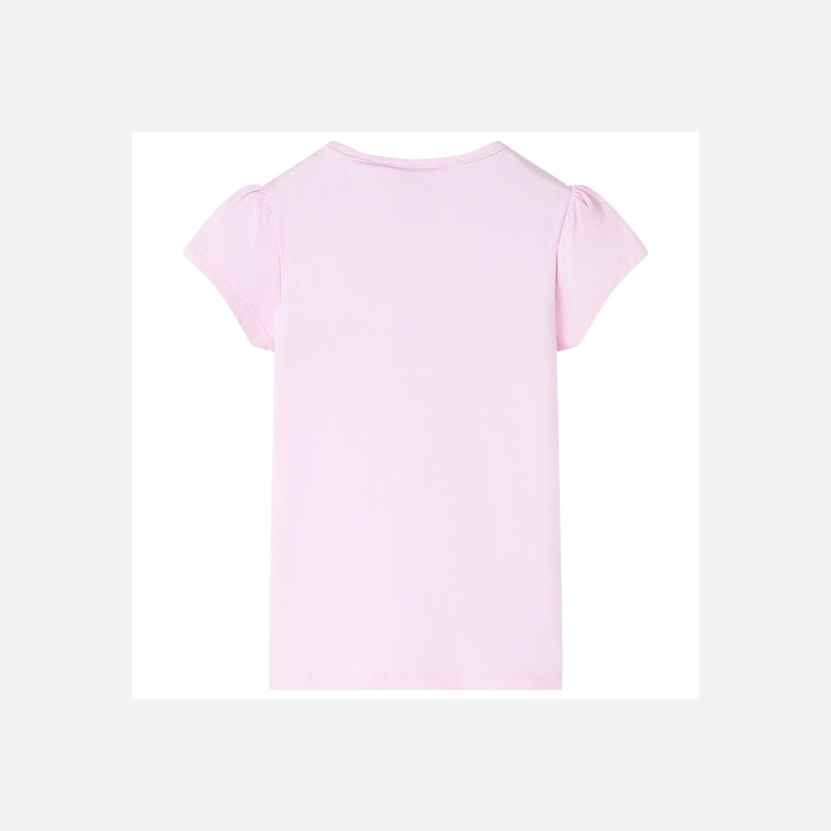 Kids T-Shirt Cotton Light Pink 128 Children's Top Kids Clothing Kids Wear 128