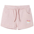Shorts Cotton Mixed Light Pink 128 Kids' Bottoms Kids' Bottom Kids'Shorts 128