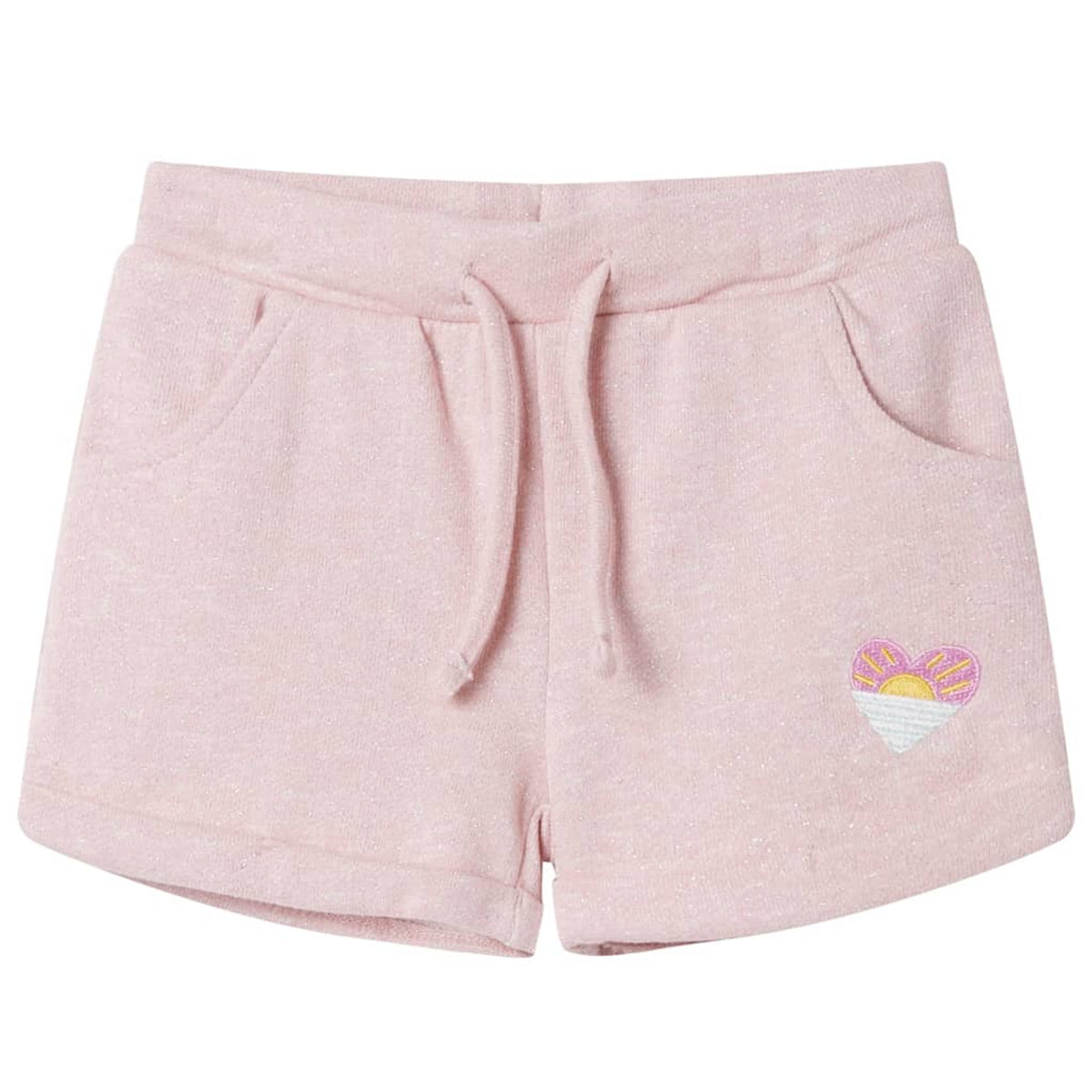 Shorts Cotton Mixed Light Pink 128 Kids' Bottoms Kids' Bottom Kids'Shorts 128