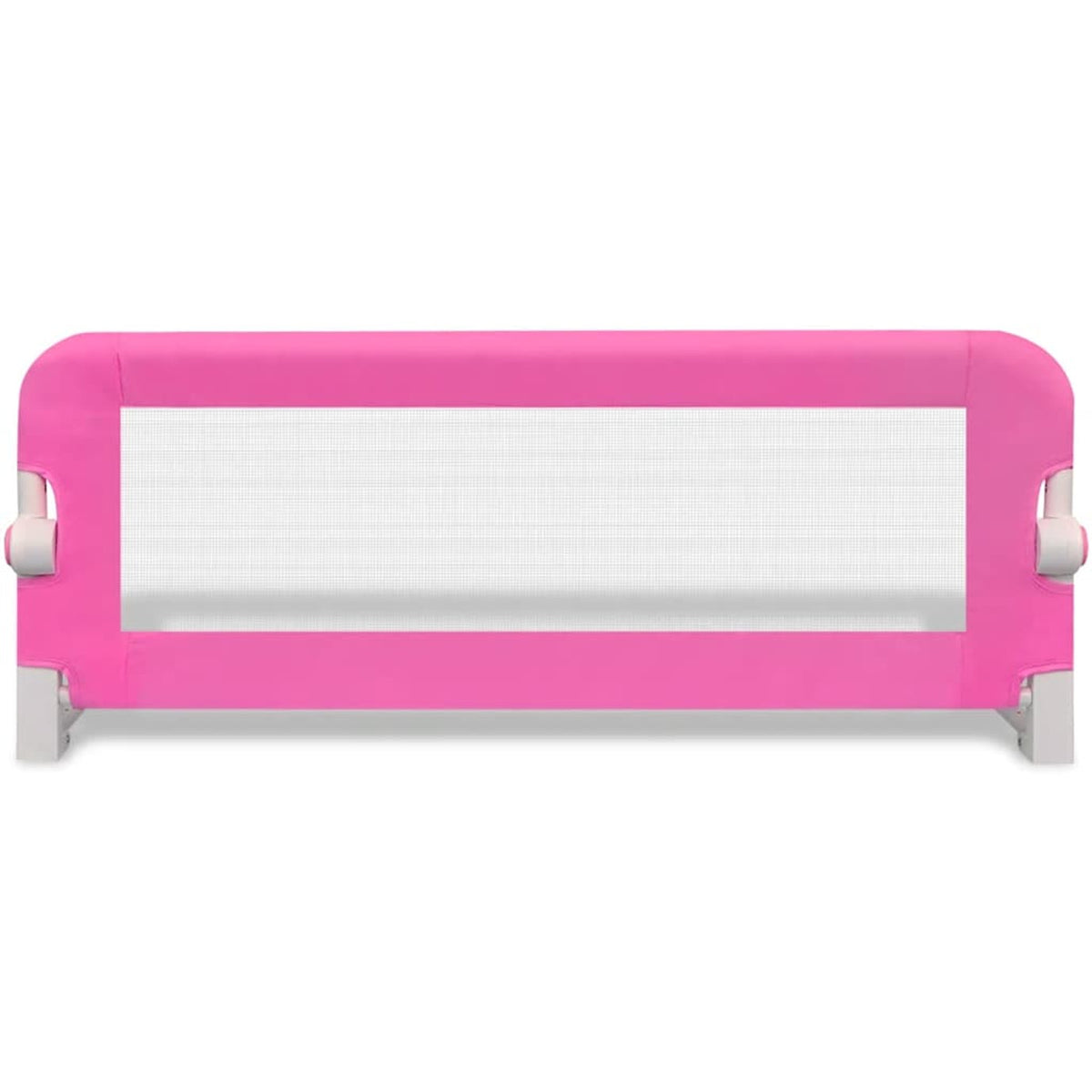 Toddler Safety Bed Rail Polyester Pink 102 x 36.5 x 42 cm Child Bed Guard 5x42cm