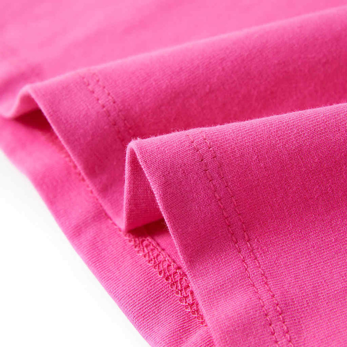 Kids T-Shirt Cotton Dark Pink 104 Children's Top Kids Clothing Kids Wear Cap