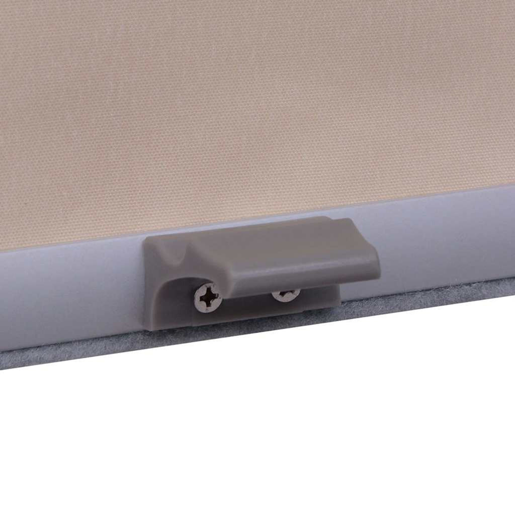 Roller Blind Blackout Fabric Beige 77.5 x 94 cm Window Shade Window Covering