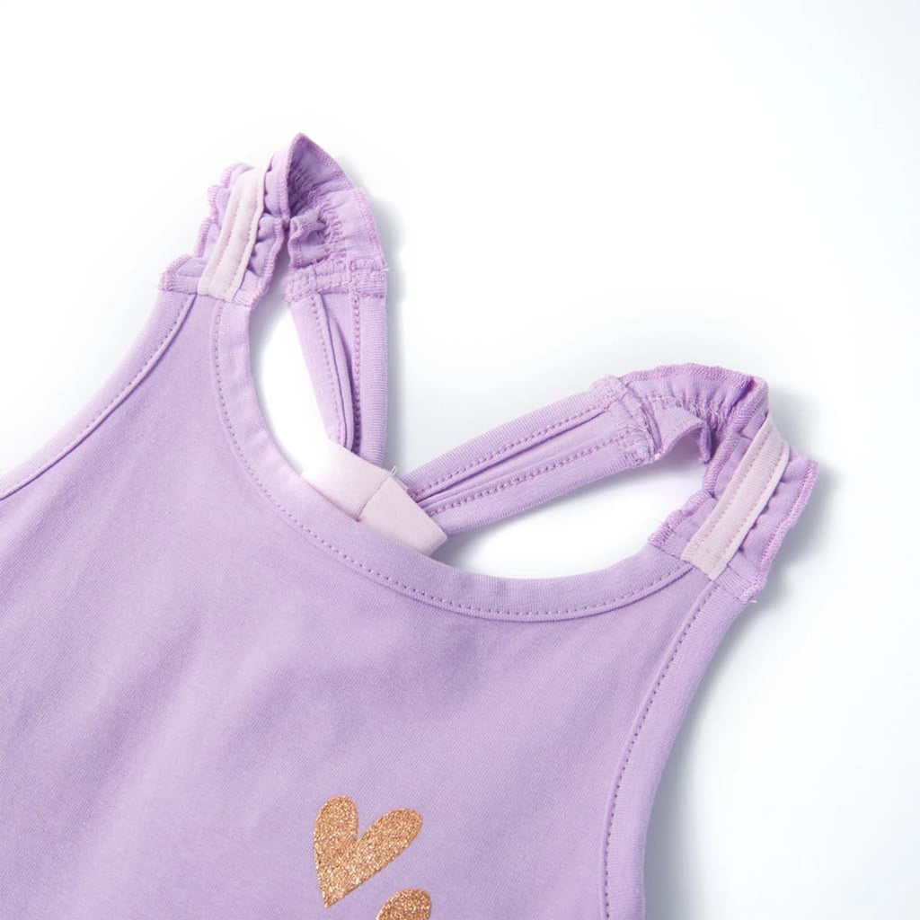 Kids'Tank Top Lila Cotton 92 Kids Clothing Children's Wear Kids Fashion 92
