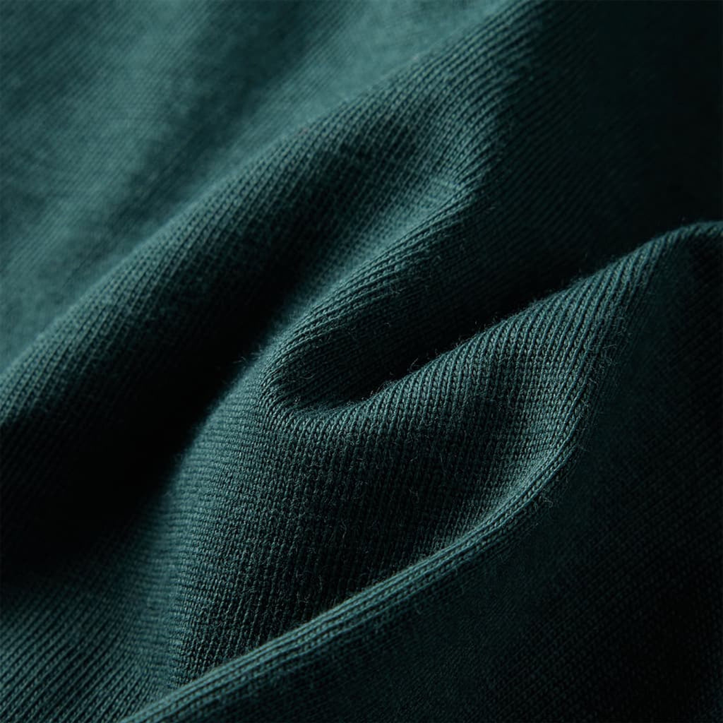 Kids T-Shirt Cotton Dark Green 116 Children's Top Kids Clothing Kids Variant 4