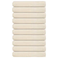 Towel Cotton Cream 200 x 100 cm Bathroom Bath Linen Home Towels 10 pcs FROGN