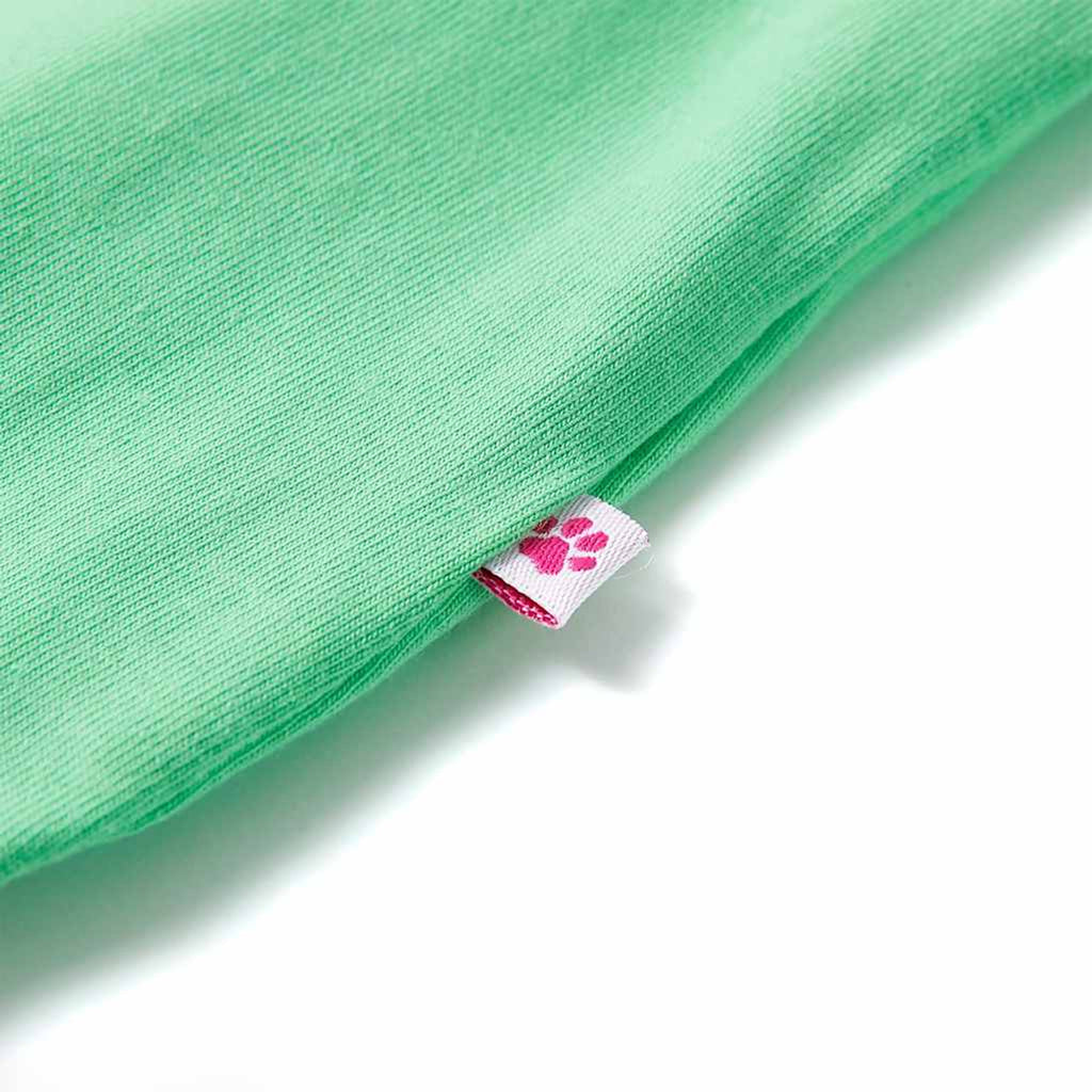 Kids T-Shirt Cotton Light Green 128 Children's Top Kids Clothing Variant 2