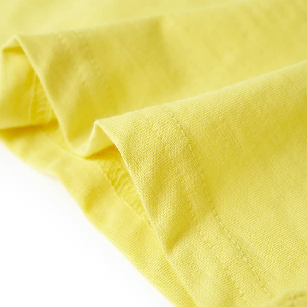 Kids T-Shirt Cotton Yellow 116 Children's Top Kids Clothing Kids Variant 5