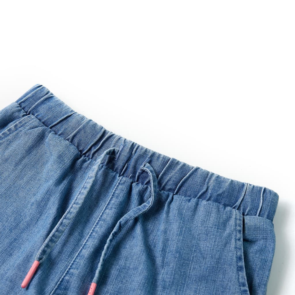 Shorts Cotton Denim Blue 116 Kids' Bottoms Kids' Bottom Kids'Shorts 116