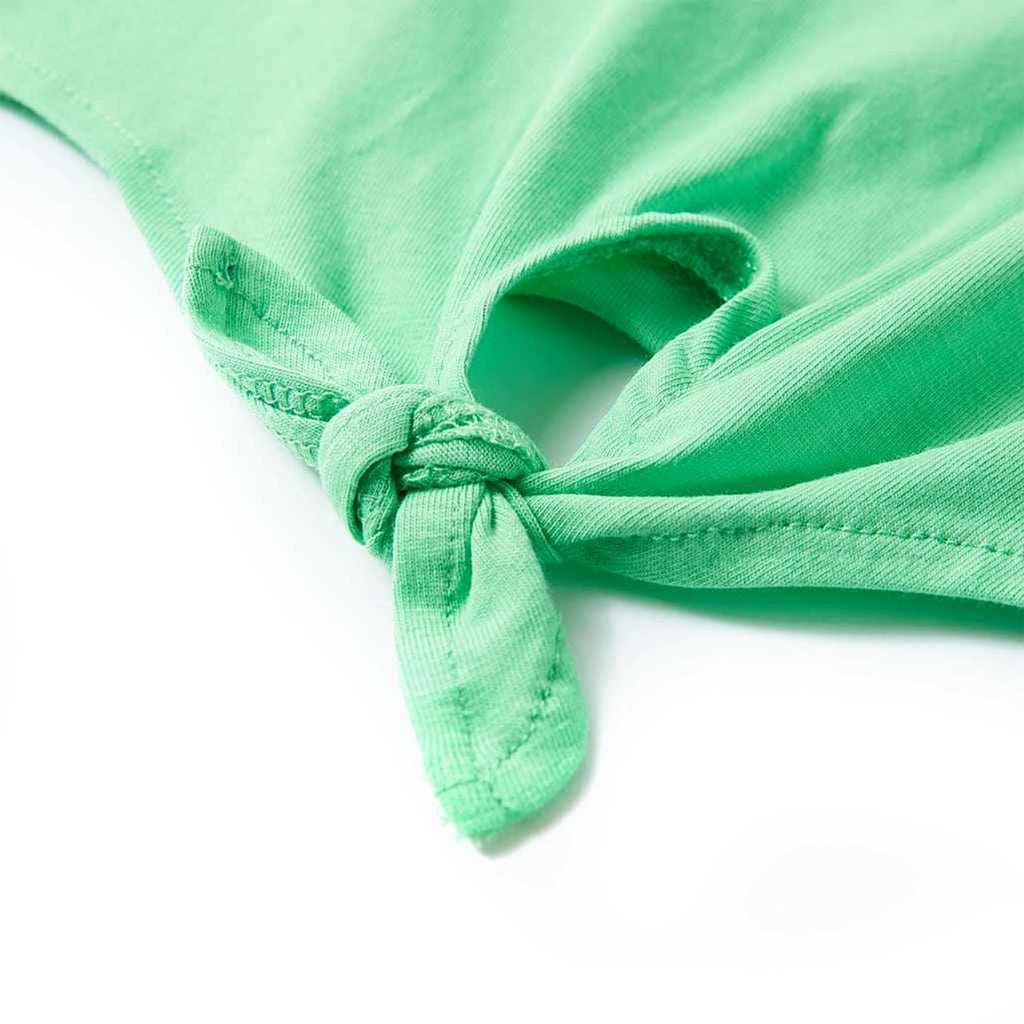 Kids T-Shirt Cotton Light Green 128 Children's Top Kids Clothing Variant 2