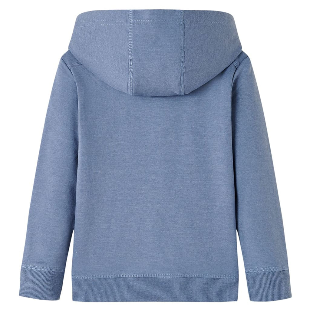 Sweatshirt Cotton Blue Melange 116 Kids Clothing Children's Top Kids Wear 116