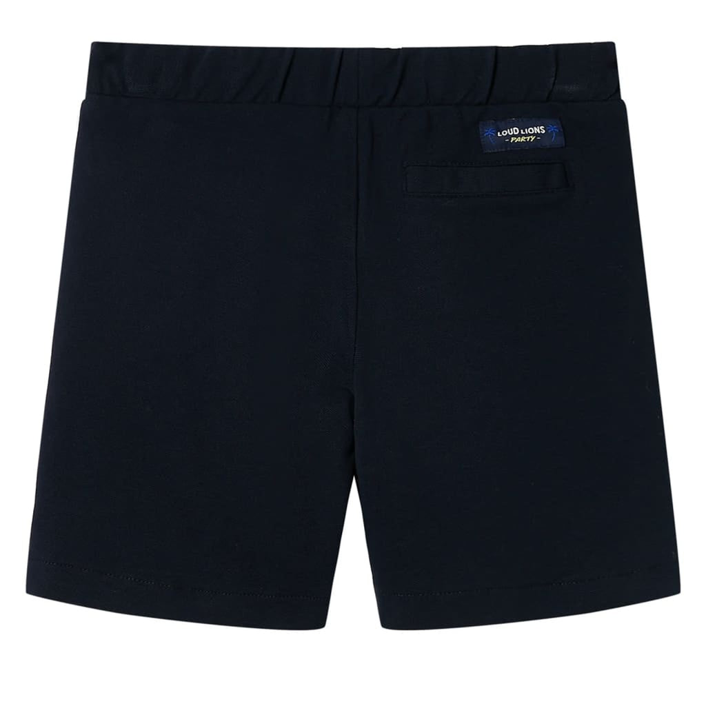Shorts Cotton Navy 92 Kids' Bottoms Kids' Bottom Kids'Shorts Drawstring 92