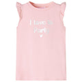 Kids T-Shirt Cotton Light Pink 116 Children's Top Kids Clothing Kids Wear