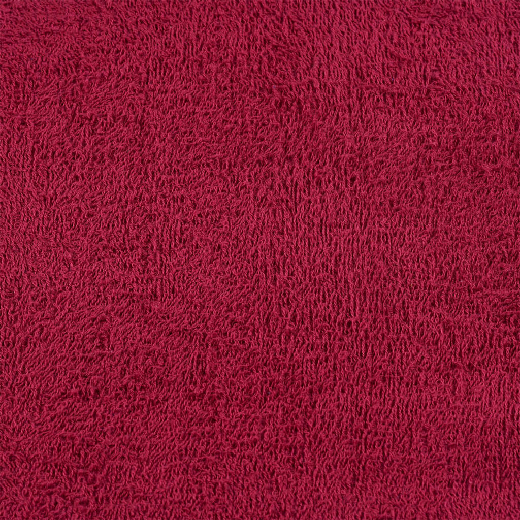Towel Cotton Bordeaux 200 x 80 cm Bathroom Bath Linen Home Towels 10 pcs Sauna
