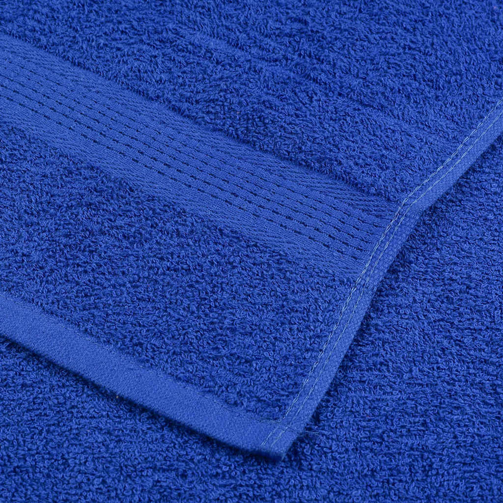 Towel Cotton Blue 15 x 21 cm Bathroom Bath Linen Home Bath Towels & Flannels
