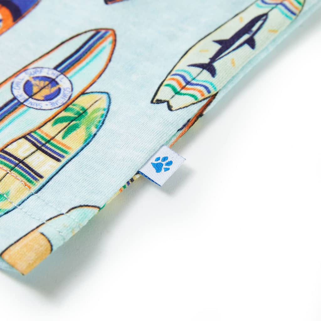 Kids'Tank Top Soft Melange Cotton Soft Blue Melange 104 Kids Variant 2