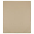 Jersey Fitted Sheets Cotton Taupe 200 x 100 cm Bedroom Furniture Bedstead 2