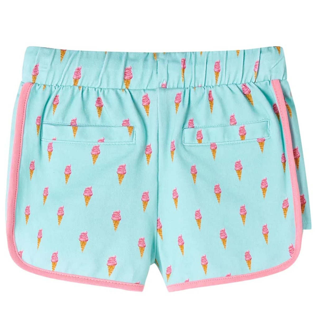 Shorts Cotton Light Mint 104 Kids' Bottoms Kids' Bottom Kids'Shorts Drawstring